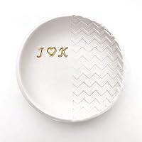 Algopix Similar Product 15 - Personalized Chevron Engagement Ring