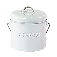 Algopix Similar Product 1 - Kitchen Compost Bin Countertop with Lid