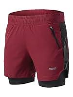 Algopix Similar Product 8 - ARSUXEO Mens 2 in 1 Active Running