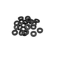 Algopix Similar Product 18 - uxcell Rubber Flat Washers 18mm OD 8mm