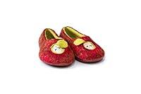 Algopix Similar Product 11 - Red Apple handmade felted wool slippers