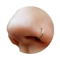 Algopix Similar Product 14 - Fake Clip On Nose Ring 20g  Tiny Faux
