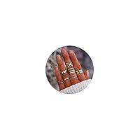 Algopix Similar Product 5 - 8 PCS Simple Knuckle Midi Ring Set