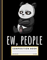 Algopix Similar Product 15 - Ew People Funny Panda Bear Composition