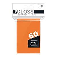 Algopix Similar Product 1 - Ultra Pro Small Orange Sleeves (60ct)