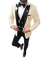 Algopix Similar Product 12 - Tuxedo Suit for MenMen 3 Piece Suit