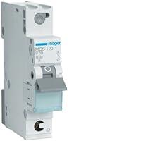 Algopix Similar Product 9 - Hager MCS120 circuitbreaker 1pole 6kA