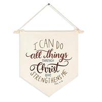 Algopix Similar Product 8 - Bible Verse Room DecorCanvas Hanging