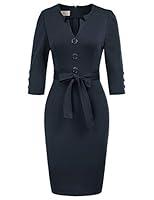 Algopix Similar Product 16 - GRACE KARIN Women Retro 34 Sleeve