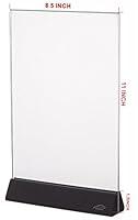 Algopix Similar Product 11 - 85x11 Acrylic Sign Holder Clear Sign