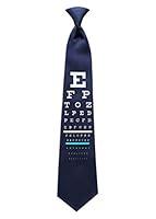 Algopix Similar Product 7 - Eye Chart Mens Necktieoptometrist