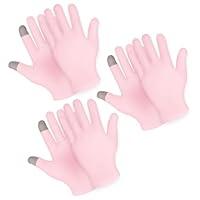 Algopix Similar Product 2 - Sibba 3 Pairs Moisturizing Gloves