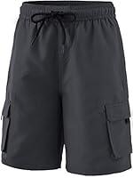Algopix Similar Product 1 - TSLA DRST Boys Swim Trunks Quick Dry