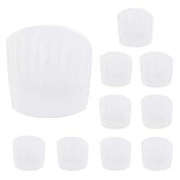 Algopix Similar Product 5 - Nanxson 10Pieces Disposable Chef Hat9