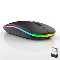 Algopix Similar Product 14 - Guiheng Wireless Bluetooth MouseLED