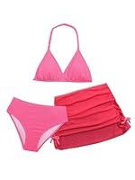 Algopix Similar Product 9 - RoseSeek Girls 3 Piece Swimsuits