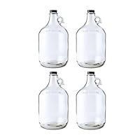 Algopix Similar Product 6 - FastRack 128oz Growler 1 Gallon Glass