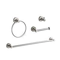 Algopix Similar Product 7 - BGL Bathroom Accessory Set Brushed