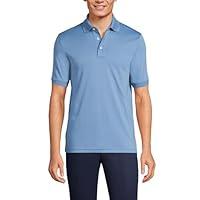 Algopix Similar Product 14 - Lands End Mens Short Sleeve Supima