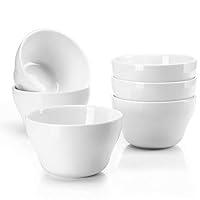 Algopix Similar Product 20 - Sweese Porcelain Bouillon Cups 8 Ounce