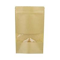 Algopix Similar Product 12 - SpecialT  Kraft Stand Up Pouch Bags