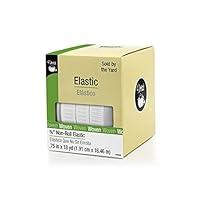 Algopix Similar Product 19 - Dritz 9406W NonRoll Woven Elastic