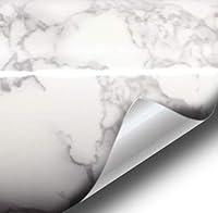 Algopix Similar Product 6 - VViViD XPO White Grey Marble Gloss