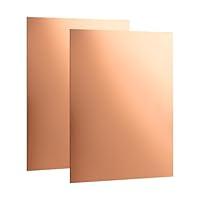 Algopix Similar Product 13 - 2Pcs Pure Copper Sheet 8 x 12 Inch 24