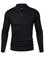 Algopix Similar Product 7 - iClosam Mens Casual Slim Fit Zip up