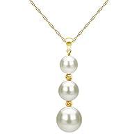 Algopix Similar Product 2 - 14K Yellow Gold Graduated 595mm