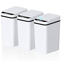 Algopix Similar Product 17 - jinligogo 3Pack Bathroom Small Trash