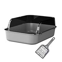 Algopix Similar Product 18 - Stgfyxgs Cat Litter Box Semi Closed