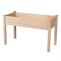 Algopix Similar Product 11 - GOOD LIFE Outdoor Patio Wooden Raised