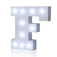 Algopix Similar Product 10 - LED Light Up Wooden Alphabet Marquee
