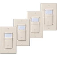 Algopix Similar Product 4 - Pack of 4 Ivory Motion Sensor Light