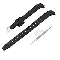 Algopix Similar Product 1 - JETHENG Mens Rubber Strap Compatible