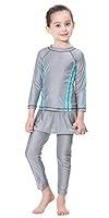 Algopix Similar Product 18 - Muslim Swimwear for Kids Girls Modest