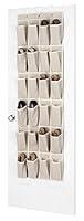 Algopix Similar Product 15 - Whitmor Linen Over the Door Shoe