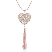 Algopix Similar Product 6 - MOLOCH Long Necklaces For Woman Disk
