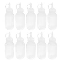 Algopix Similar Product 16 - uxcell 10 Pcs 100ml Clear Squeeze
