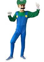 Algopix Similar Product 12 - seventenss Plumber Costume Boys Super