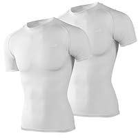 Algopix Similar Product 2 - FULUMO Mens 2Pack ShortSleeve DriFit