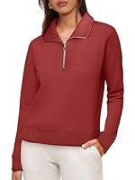 Algopix Similar Product 19 - WIHOLL Quarter Zip Pullover Women