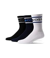 Algopix Similar Product 3 - BOSS Mens 3pack Bold Logo Solid Cotton