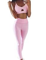 Algopix Similar Product 18 - Macchiashine Womens Sports Bra Suit 2