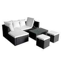 Algopix Similar Product 3 - 4 Piece Garden Lounge Set with Cushions