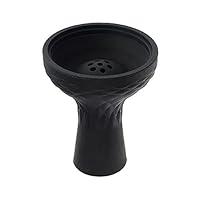Algopix Similar Product 5 - Unbreakable Silicone BLACK Hookah Bowl