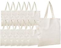 Algopix Similar Product 17 - SimpliMagic Canvas Tote Bags 13x15