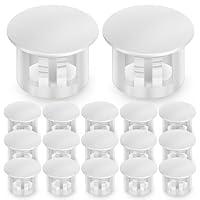 Algopix Similar Product 20 - QCDENG 100PCS 38 White Plastic Plugs