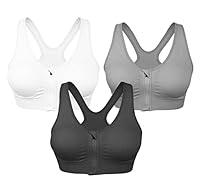 Algopix Similar Product 17 - Cabales Womens Zip Front Sports Bra